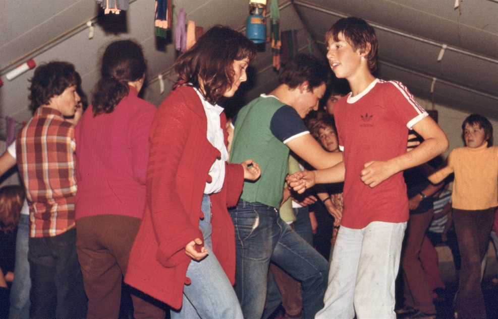 Lagerdisco gab es schon in der Zeltlager-Steinzeit