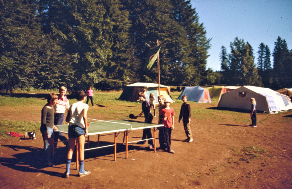 Tischtennis stand hoch im Kurs